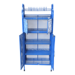 Royal Kitchen Shelf Classic (4 Door) - Blue