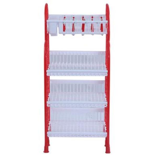 RFL Modern Kitchen Rack 4 Step - Red - 881153