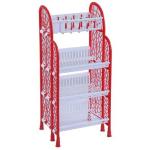 RFL Modern Kitchen Rack 4 Step - Red - 881153